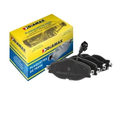 Abbildung von DIAMAX N09716 Bremsbelagsatz mit Schrauben VOLKSWAGEN: Golf 7 Schrägheck, Variant, Passat B8 AUDI: A3 Sportback, Limousine, Q3