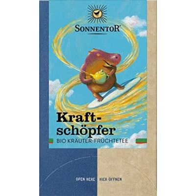 Abbildung von SONNENTOR Kraftschöpfer Kräutertee, 18 Doppelkammerbeutel, 23,4g (3er Pack)