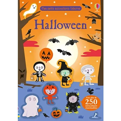 Abbildung von Halloween Mes petits autocollants Usborne: Avec plus de 250 réutilisables