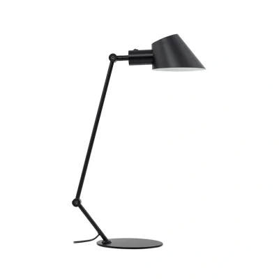 Abbildung von Lindby Tischleuchte Corali, schwarz, Metall, Höhe 64cm