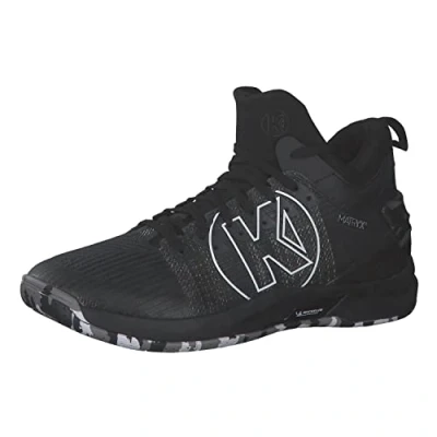 Abbildung von Kempa Attack MID Handballschuh, Herren, Größe: 46, Black Textil/synthetik
