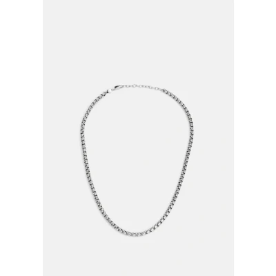 Abbildung von Fossil Jewelry Necklace Halskette silvercoloured, Herren, Größe: One Size, Silver coloured