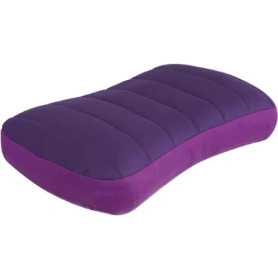 Abbildung von Sea to Summit Aeros Premium Lendenkissen Aufblasbares Stützkissen Entlastung des unteren Rückens Polyestergewebe 50D Kompakte Reisetasche Arbeit &amp; Reisen Magenta Purple 110g