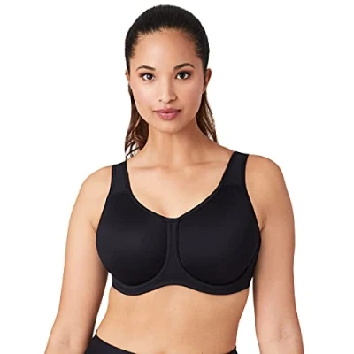 Abbildung von Wacoal Damen B Smooth Hi Cut Brief Panty Slip, schwarz, 5X Large