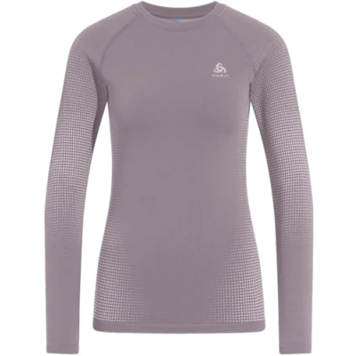Abbildung von Odlo Performance Warm ECO Bl Top Crew Neck L/S W Damen Funktionsunterhemd (Grau S ) Laufshirts