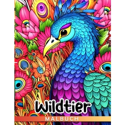 Abbildung von Wildtier Malbuch: Entdecke Welt Ausmalbilder zum Zeichnen 30+ Illustrationen als Entspannungsgeschenk