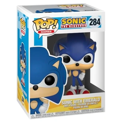 Abbildung von Funko Spielfigur Pop Sonic The Hedgehog mit Smaragd 9cm