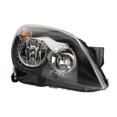 Abbildung von VALEO 044580 Scheinwerfer rechts H7, H1, W5W, H21W Halogen transparent mit Abblendlicht für Rechtsverkehr Stellmotor LWR OPEL: Astra H Caravan
