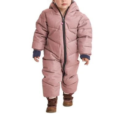 Abbildung von Killtec Unisex Kinder karter mini Overall In Daunenoptik Mit Kapuze, Rosa, 98 104 EU