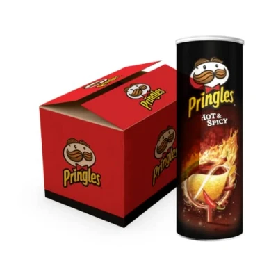 Abbildung von Pringles Hot &amp; Spicy Chips