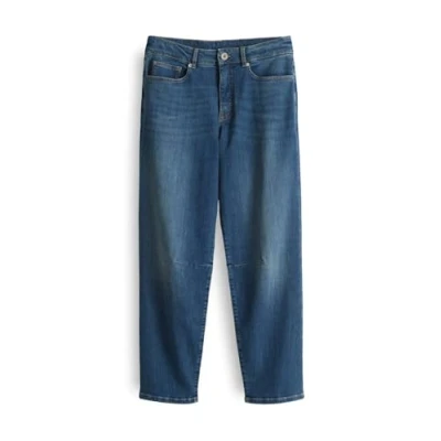 Abbildung von OPUS Pants Jeans Tapered Fit, Damen, Größe: 40x28, Mid vintage blue