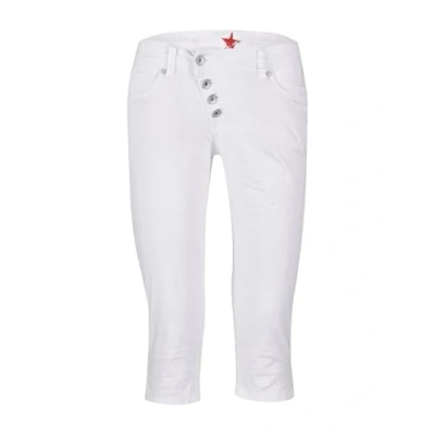 Abbildung von BUENA VISTA Stretch Jeans MALIBU CAPRI white 888 B5232 4003.032 Twill