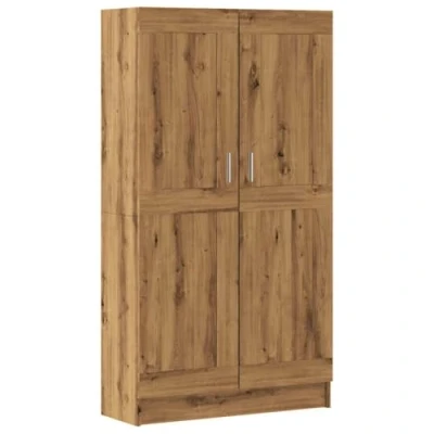 Abbildung von vidaXL Bücherregal Bücherschrank Artisan Eiche 82,5x30,5x150 cm Holzwerkstoff, 1 tlg.