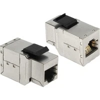 Abbildung von Keystone Modul RJ45 Buchse &gt; Cat.6,