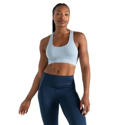 Abbildung von Dare 2b Damen Don&#039;t Sweat It II Sport BH, Undurchsichtige, blau, M