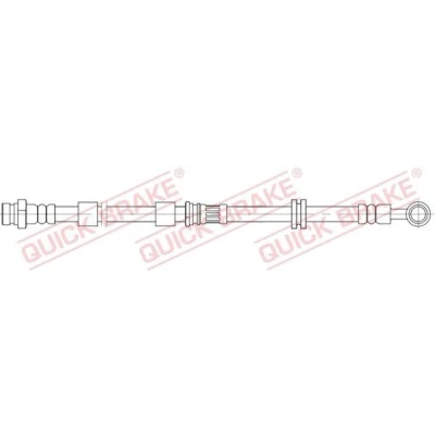 Abbildung von QUICK BRAKE 58.890 Bremsschläuche 615 MITSUBISHI: ASX SUV, OUTLANDER 3