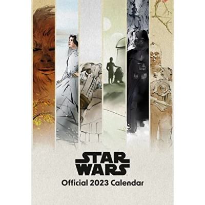 Abbildung von Pyramid International Star Wars Classic (Erwachsene) 2023 Monatsansicht Poster Kalender 30 cm x 42 offizieller Merchandise Artikel