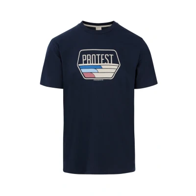 Abbildung von Protest STAN Tshirt print, Herren, Größe: Small, Night skyblue