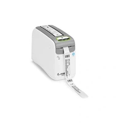 Abbildung von Zebra ZD510 Wristband, DT, ZPL II, XML, 300 DPI, ZD51013 D0EE00FZ (ZPL EU and UK Cords, USB, USB Host, Ethernet, BTLE)