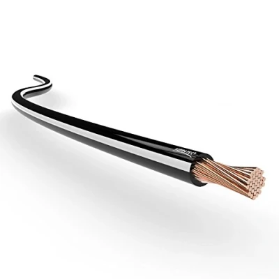 Abbildung von Kfz Litze FLRy 0,75mm² 1mm² 1,5mm² Längen 5m oder 10m Auswahl: (5m Meter 1.5 mm² schwarz/weiß)