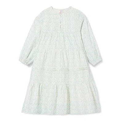Abbildung von mimo Mädchen (Kids) Sommerkleid mit Print 24930130, Türkis, 134