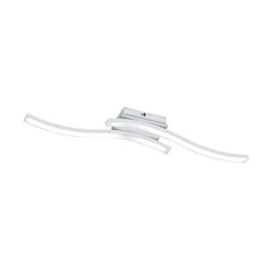 Abbildung von TRIO Leuchten LED Deckenleuchte Route, fest integriert, Warmweiß, moderne Deckenlampe 3 flammig, LEDs mit 3x 500 Lumen