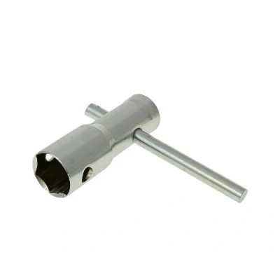 Abbildung von VANEZ Zündkerzenschlüssel 3 in 1 16,18,21mm kompatibel für Roller, Motorrad, Moped, Quad, ATV, Mofa