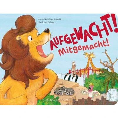 Abbildung von Aufgewacht! Mitgemacht!: Witziges Pappbilderbuch zum Mitmachen ab 2 Jahren │ Perfekt für die Morgenroutine mit Kindern