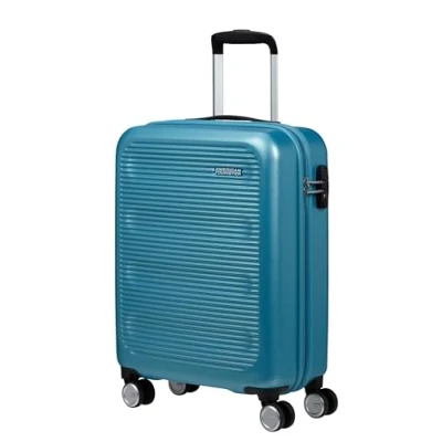 Abbildung von American Tourister Astrobeam Spinner 55/20 Tsa Icy Aqua Koffer mit 4 Rollen Weichgepäck