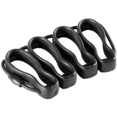 Abbildung von D&#039;Addario Accessories Dexterity Band Finger Exerciser Hand und Fingertrainingsgerät Fingertraining für Stärke Geschicklichkeit Trainiert Geschwindigkeit Flüssigkeit beim Spiel