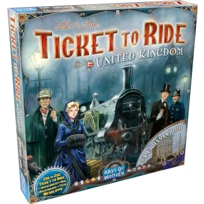 Abbildung von Ticket to Ride Map Collection #5 United Kingdom &amp; Pennsylvania