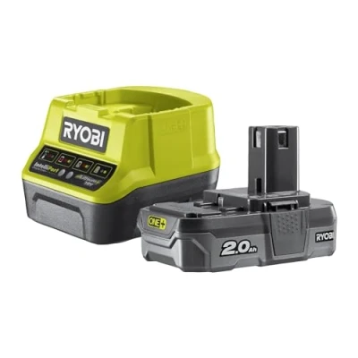 Abbildung von Ryobi Akku 18V 2,0Ah + Schnellladegerät