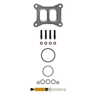 Abbildung von AJUSA JTC12300 Montagesatz, Lader with studs, syringe oil mit Dichtungen Montageanleitung AUDI: A3 Sportback, TT Coupe, Q3