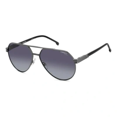 Abbildung von CARRERA Herren 1067/S KJ1/WJ Gläser SONNENBRILLEN Metall Gewehrfass Grau Pilot Polarisiert Schattiert
