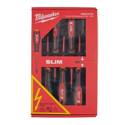 Abbildung von Milwaukee Tri Lobe VDE Schraubendreher PZ Set 7 teilig