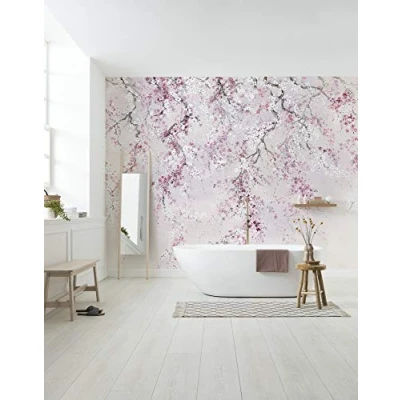 Abbildung von Komar Vliestapete &quot;Kirschblüten&quot;, 300x280 cm (Breite x Höhe)