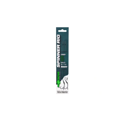 Abbildung von Korda Spinner Rig 5 Barbless 14cm (25lb) (2 Stück) Karpfen Vorfächer