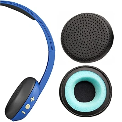 Abbildung von V MOTA Ohrpolster kompatibel mit Skullcandy Uproar kabelgebundenen / kabellosen On Ear Kopfhörern, Ersatz Lederkissen, Reparaturteile (1 Paar)