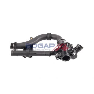 Abbildung von BOGAP C4245117 Kühlwasserthermostat 97C mit Dichtungen Kunststoff MERCEDES BENZ: E Klasse Limousine, T modell, C modell