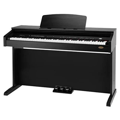 Abbildung von Classic Cantabile Digitalpiano DP 210 E Piano mit 88 Tasten Hammermechanik, Dual Mode/Split Mode (Layer Funktion) und USB