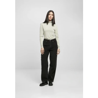 Abbildung von Urban Classics Turtleneck Longsleeve Langarmshirt, Damen, Größe: XS, Softsalvia