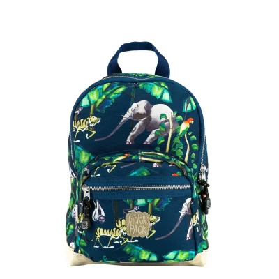 Abbildung von pick &amp; PACK Happy Jungle Backpack S Kinderrucksack Tagesrucksack für Kinder, Größe: One Size, Dunkelblau