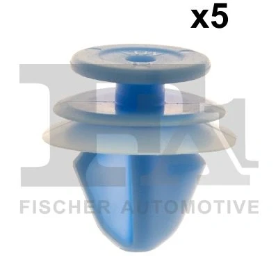 Abbildung von FA1 10 40028.5 Clip, Zier /Schutzleiste Blau RENAULT: MASTER 3 Kasten, Trafic Bus, Clio III Grandtour, CITROËN: C3 II, Berlingo II