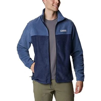 Abbildung von Columbia Herren Steens Full Zip 2.0 Fleecejacke, Dark Mountain/Collegiate Navy, XL Tall