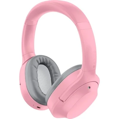 Abbildung von Razer Opus X Kabelloses Headset mit niedriger Latenz und ANC Technologie (Aktive Geräuschunterdrückung, Speziell abgestimmte 40 mm Treiber, Integriertes Mikrofon, Akku bis zu Std.) Quartz