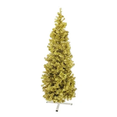 Abbildung von EUROPALMS Tannenbaum Futura, Gold metallic, 210cm Inklusive Ständer