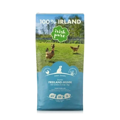 Abbildung von Irish Pure Junior Huhn + Gemüse &amp; Kelp 12kg