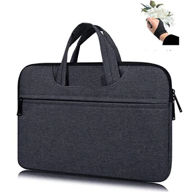 Abbildung von Tragbare Tragetasche für Tablet PC Huion KAMVAS Pro 13 GT 133, 116, Q11K V2, Wacom Cintiq 13HD, Xp Pen Artist12 grau Space Gray
