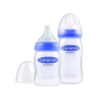 Abbildung von Lansinoh Babyflessen Starterset Natural Wave