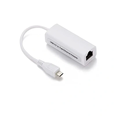 Abbildung von Micro USB 2.0 zu Ethernet 10/100 m RJ45 Netzwerk LAN Adapterkarte für Zero 1.3 / W Motherboard, Tablet